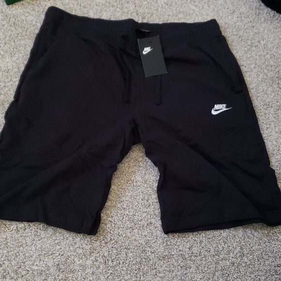 nike mens nsw club knee length cotton jersey shorts